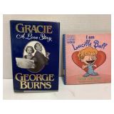 2 Books, Gracie and Lucille Ball