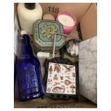 Box of Candles, Music Box, Trivet, misc