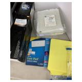 Print cartridge, yellow paper, labels - Buyer