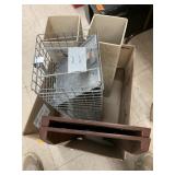 Metal trap, drain runoffs, homemade traps