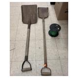 Shovels and weed eater string