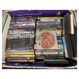Box of DVDs, Approximately 45
