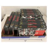 Flat of VHS Movies, I Love Lucy