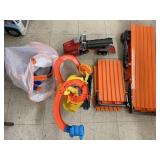 Hot Wheels track and truck