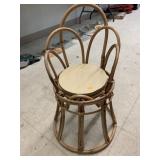 Bamboo plant stand