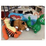 Pillows and Bounce Toys, Green Gymnic Rody Horse