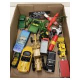 Flat of cars, planes, trucks, tractors, etc