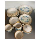 Set of Country Life Sangostone dinnerware