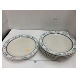 6 Plates, Tienshan Stoneware