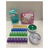 Pill Containers, Expired Electrolyte Drink Mix