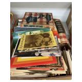 Box of cookbooks