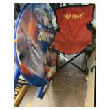 Kids folding chair and table