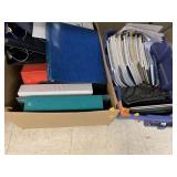 Binders and notebooks