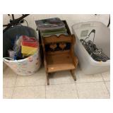Hangers, Wooden chair, misc