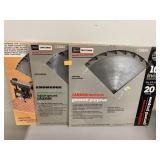 3- 10 inch Saw blades