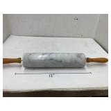 Marble rolling pin