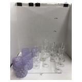 Glasses & Candle Holders