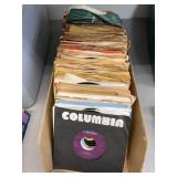 Box of 45s from the 50s thru the 70s