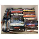 Flat of DVDs , Approximately 60