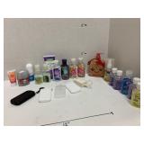 Travel Toiletries, Body Lotions, Soaps,