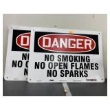 2- metal Danger signs