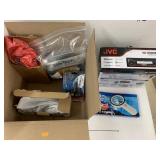 CD Receiver, magnifying Glass, cables, misc - Buye