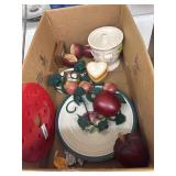 Apple / Fall Decor Box Lot