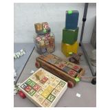 Vintage Blocks Lot