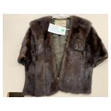 Mink Cape/Stole Wrap Fur, Furs by L. Chester,