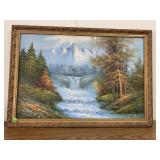 Vntg Goldberg Painting, signed