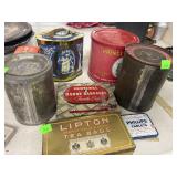 Vintage Tins Lot