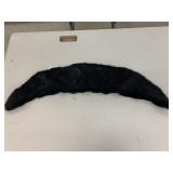 Black Fur Collar
