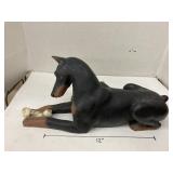 Doberman Pincher figure