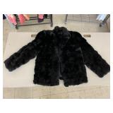 Black Fur Coat, Size L