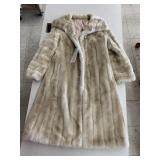 Faux Fur Coat, Size 10