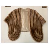 Mink Stole / Wrap, Repair Needed