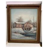 Very painting, signed J Medina