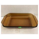 Fire King/Anchor Hocking Amber Baking Dish