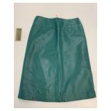 Leather skirt, size 7