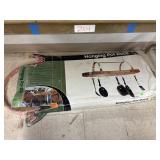Hanging Pot Rack - copper plated finish