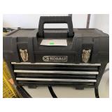 Kobalt tool box with assorted tools
