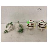 Salt & Pepper shakers (conch & washing machines)