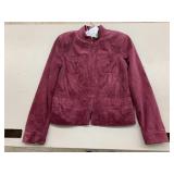 Suede Leather Jacket sz M