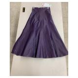 Purple Leather Skirt sz 4