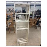 Adjustable Shelving Unit approx 76 x 23.5 x 16