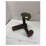 Cast Iron Three-Footed Cobblers Shoemaker Anvil