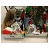 2cnt boxes of Christmas decor