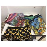 Underwear w/ Pokémon, Avengers, & More
