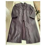 Leather Coat, Size 1x