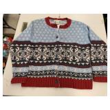 Eddie Bauer Holiday Sweater, Size S